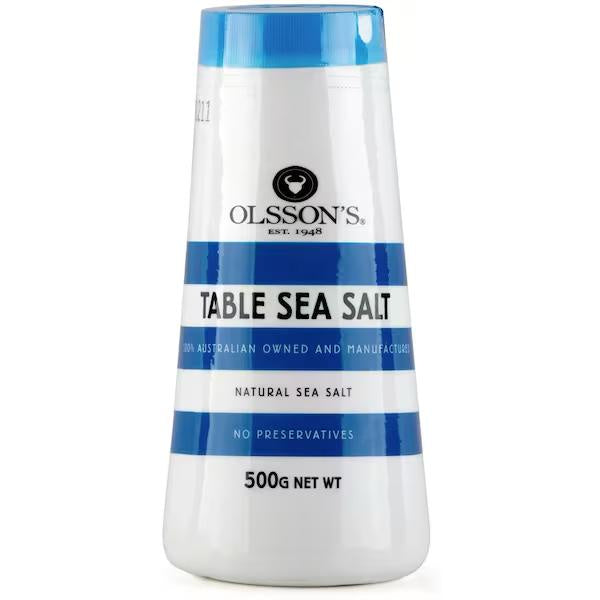 Olsson's Table Salt Drum 500g