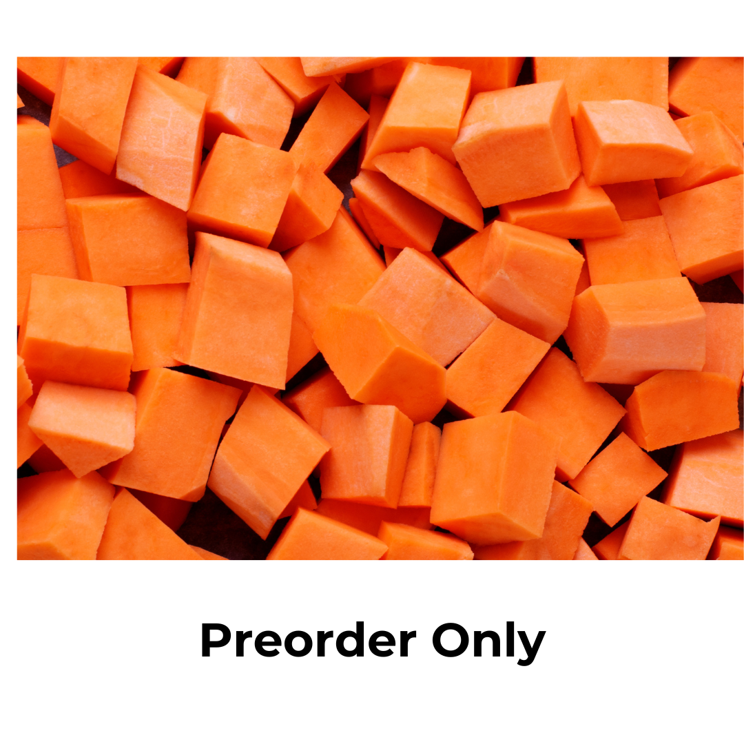 Sweet Potato - Peeled & Diced - 500g Pack