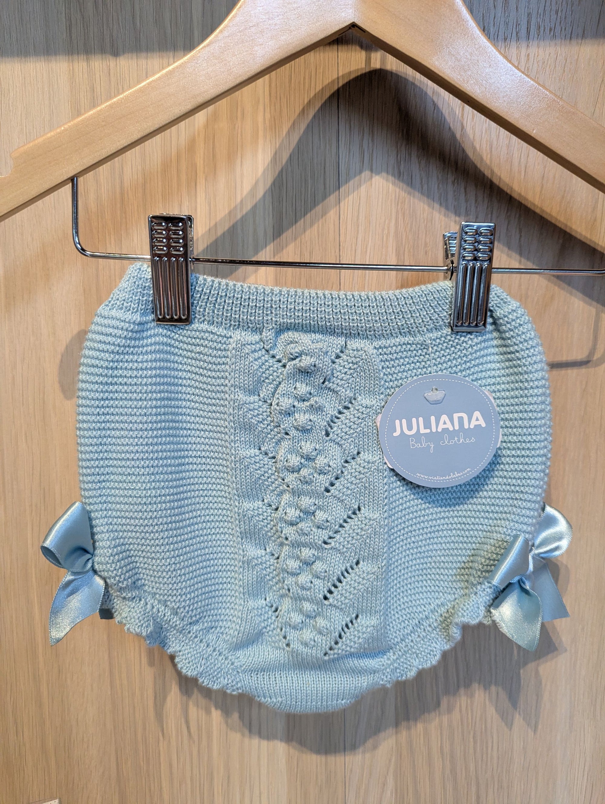 Juliana Mint green Knitted Jam Pants / 18m