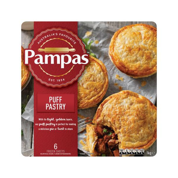 Pampas Puff Pastry 6 sheets 1kg