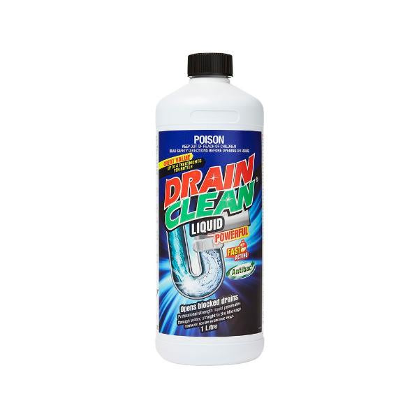 Pascoes Drain Clean Liquid 1l