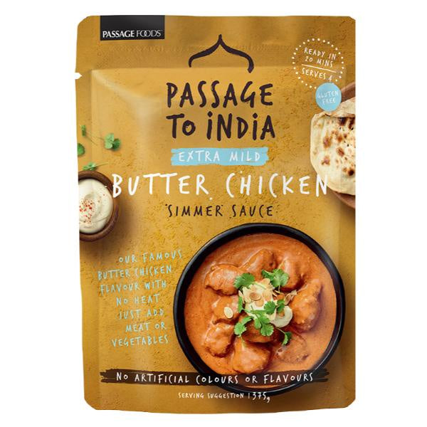 Passage To India Sauce Extra Mild Butter Chicken 375g