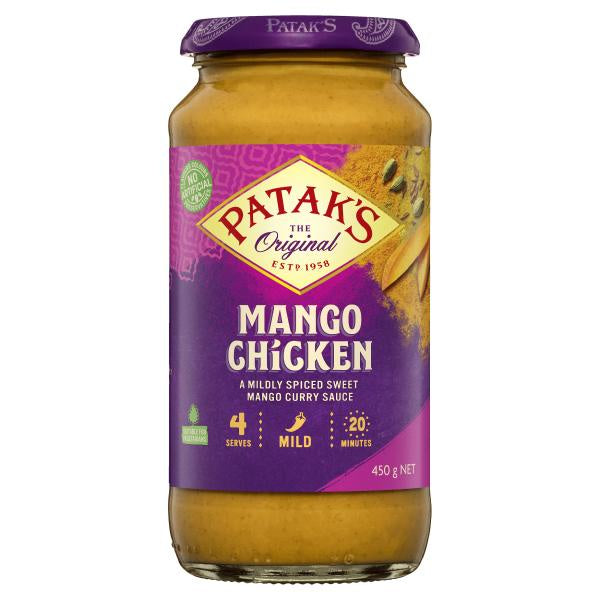 Patak's Mango Chicken Cooking Sauce 450g