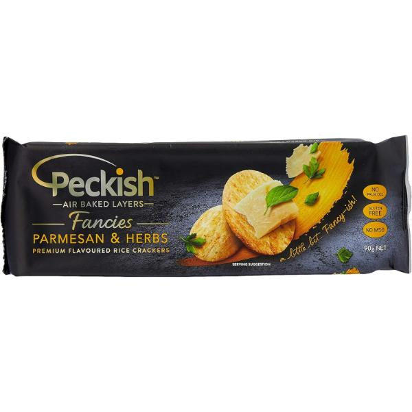 Peckish Fancies Parmesan & Herbs 90g