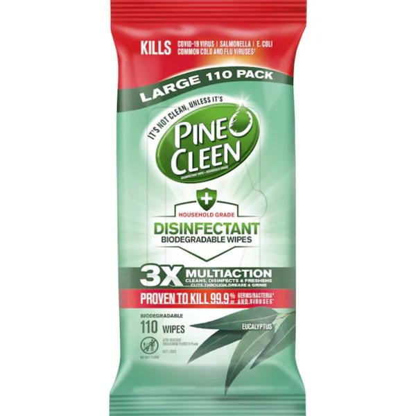 Pine O Cleen Disinfectant Wipes Eucalyptus 150pk