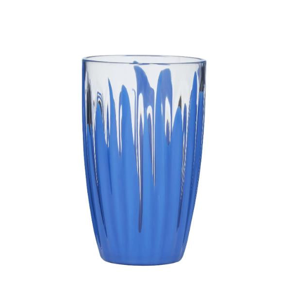 Pollock Acrylic Tumbler 8.5x14cm Cobalt