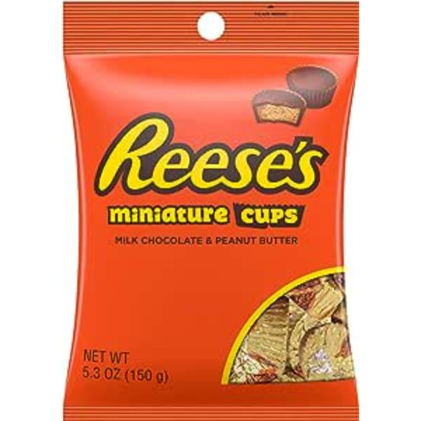 Reese's Miniature Chocolate Cups with Peanut Butter Filling 150g