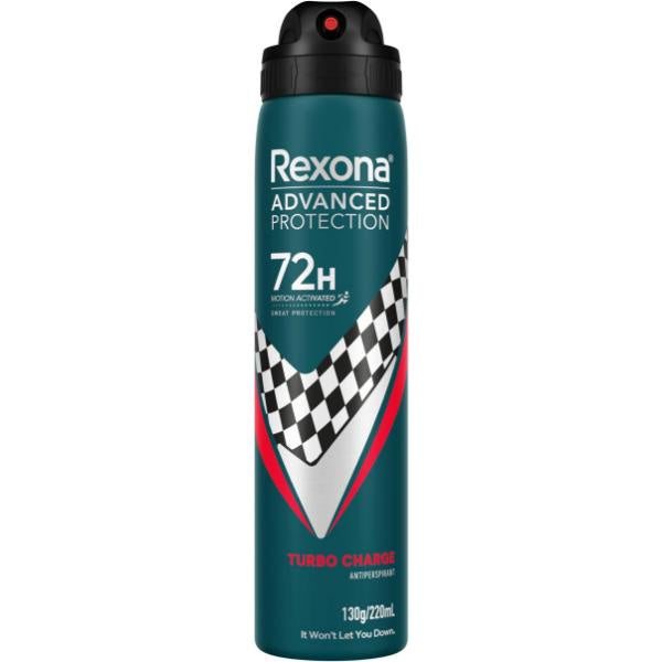 Rexona Men Deodorant Advanced Protection Turbo Charge 220ml