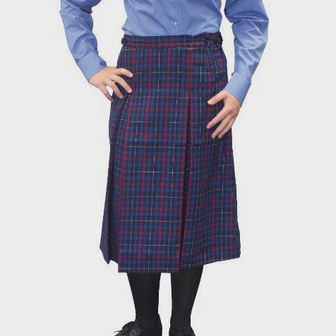 Pleated Skirt Tartan Senior