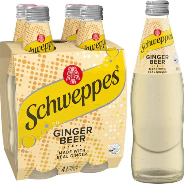 Schweppes Ginger Beer 300ml x 4pk