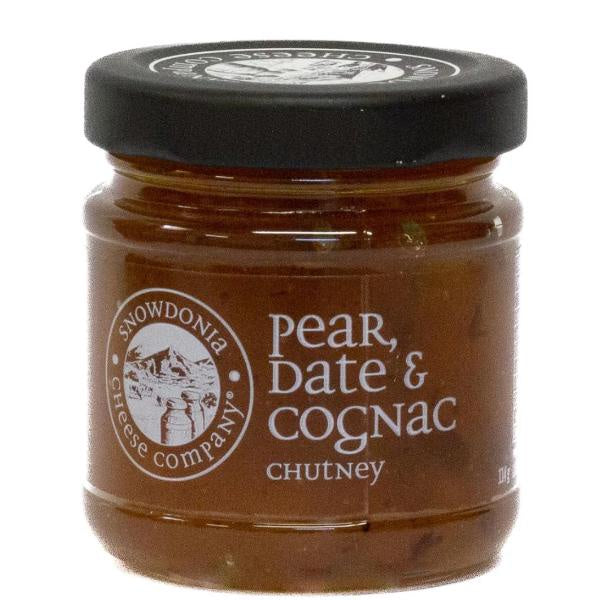 Snowdonia Pear Date & Cognac Chutney 114g