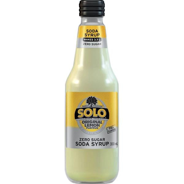 Solo Lemon Sugar Free Syrup 300ml