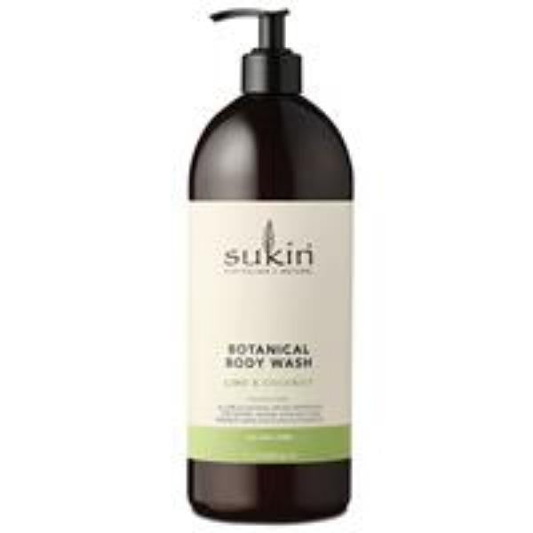 Sukin Lime & Coconut Body Wash 1L