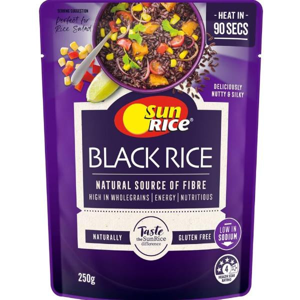 Sun Rice Black Rice Pouch 250g