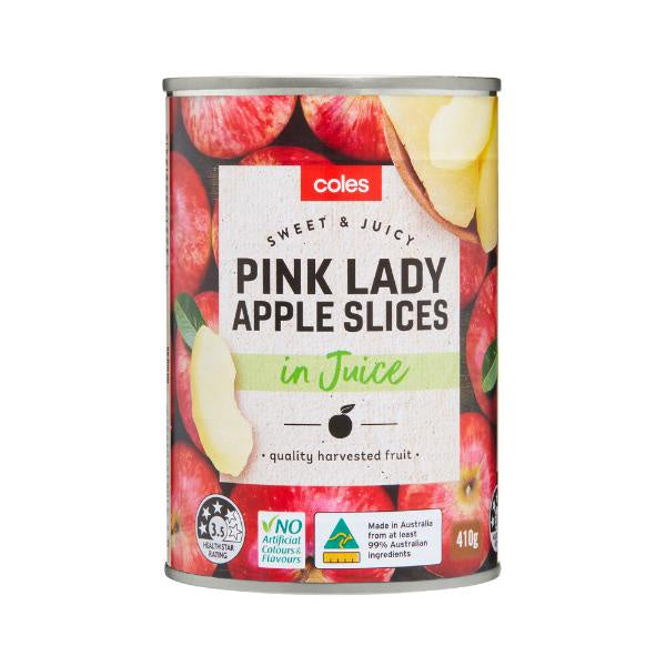 Sweet Valley Australian Pink Lady Apple Slices in Juice 410g