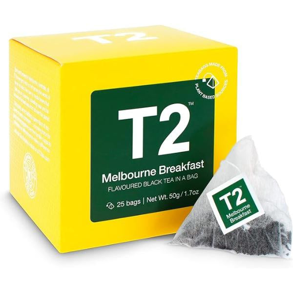 T2 Melbourne Breakfast Teabags 25pk