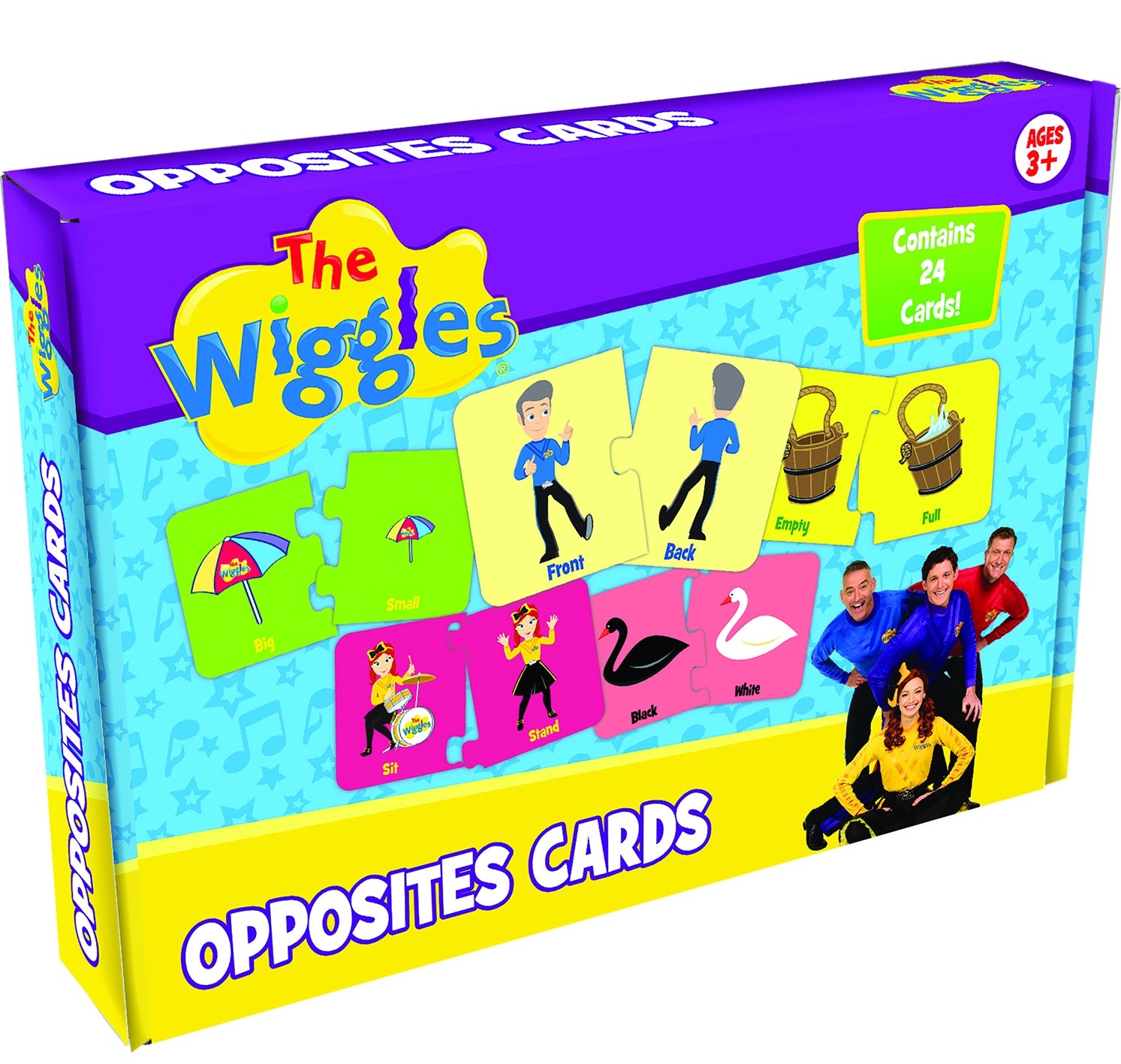 The Wiggles Opposites Cards