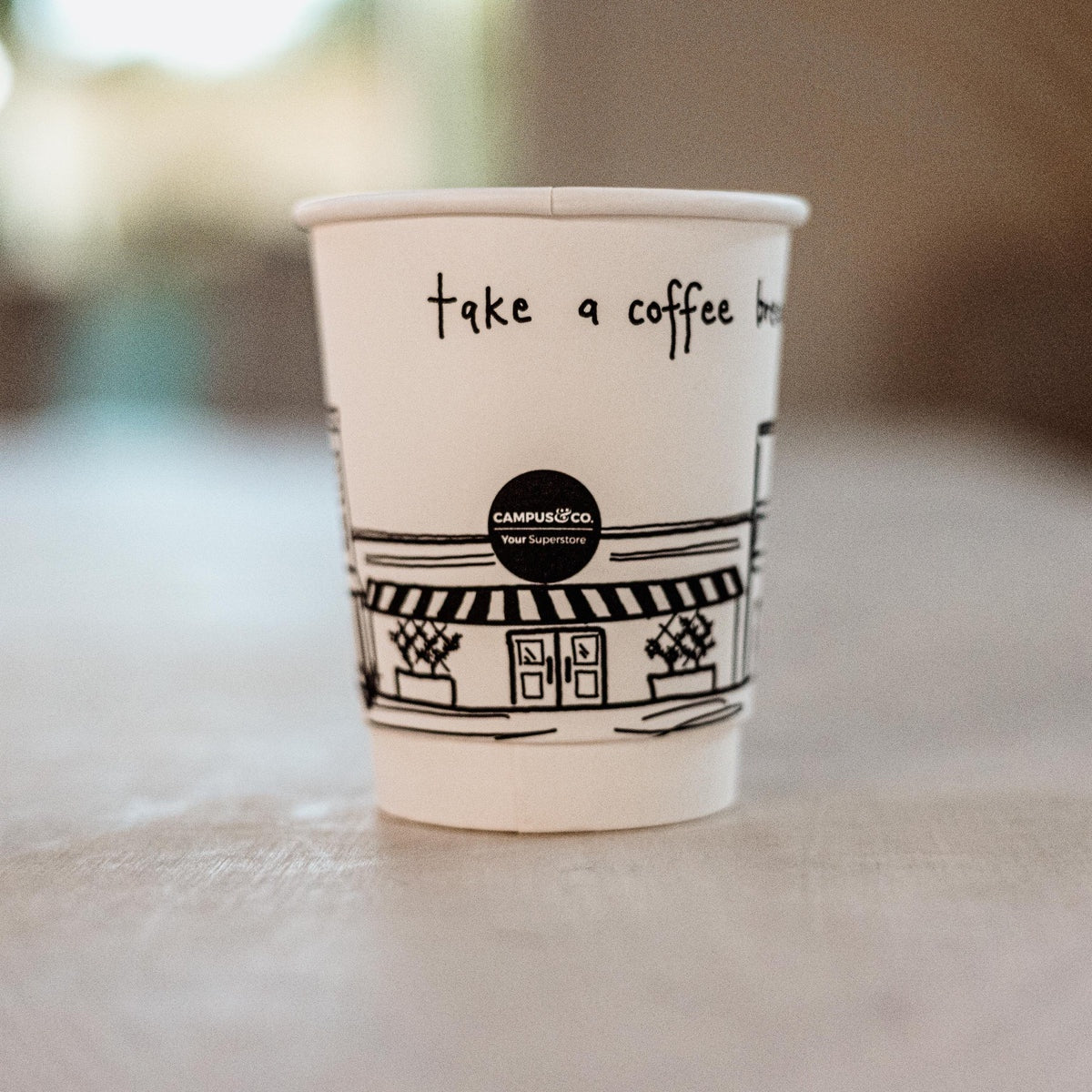 Take a Coffee Break Cups Double Wall 8oz 25/Sleeve