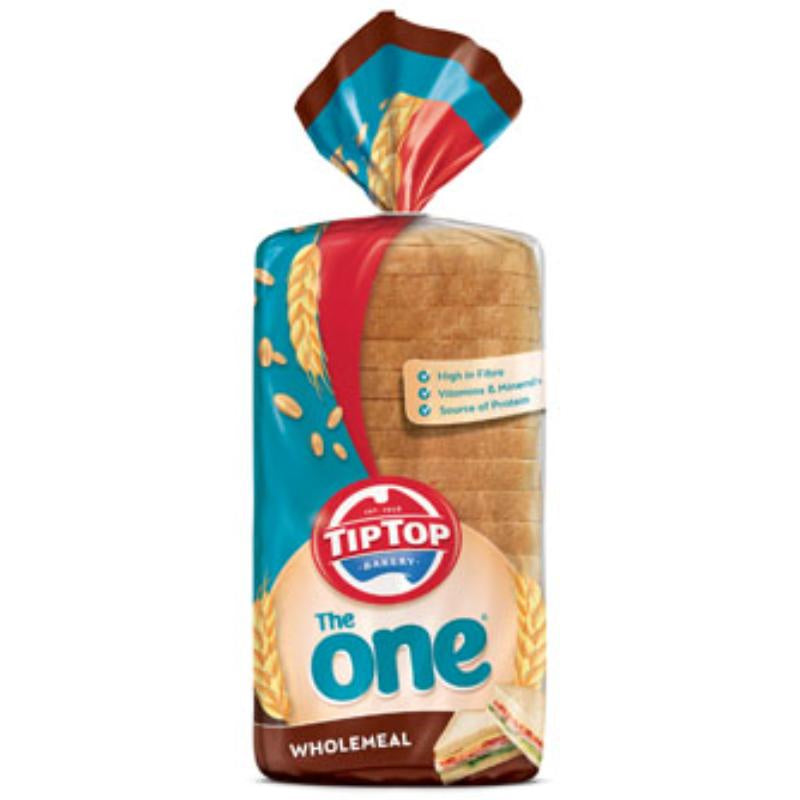 S. Tip Top The One Bread Wholemeal Sandwich 700g