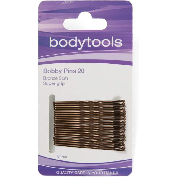 Body Tools Bobby Pins Bronze 20pk