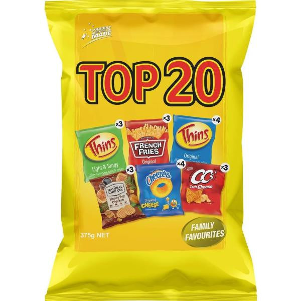 Top 20 Variety Multipack 375g