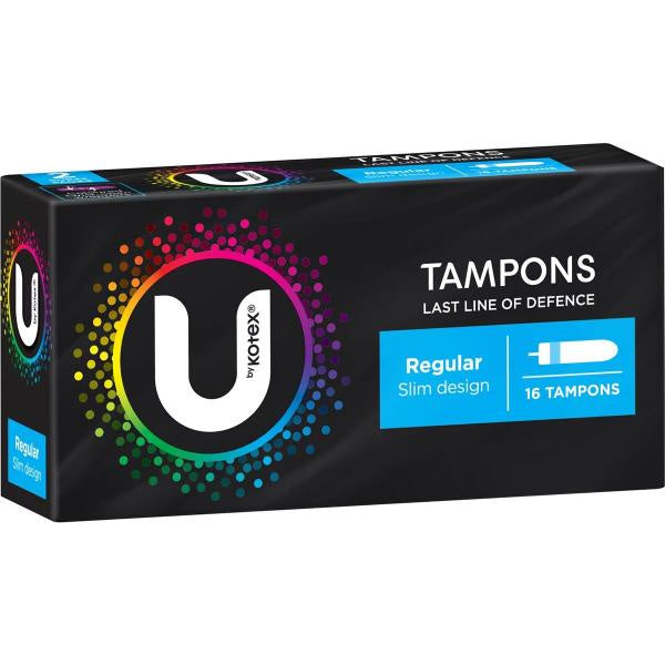 U By Kotex Tampons Regular 16pk