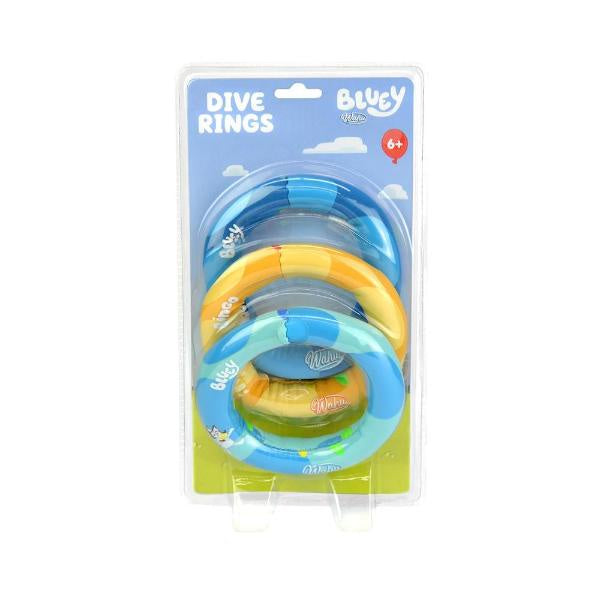 Wahu Bluey Dive Rings