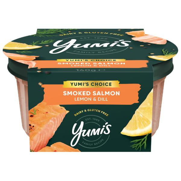 YUMI's Choice Dips Smoked Salmon Lemon & Dill 140g