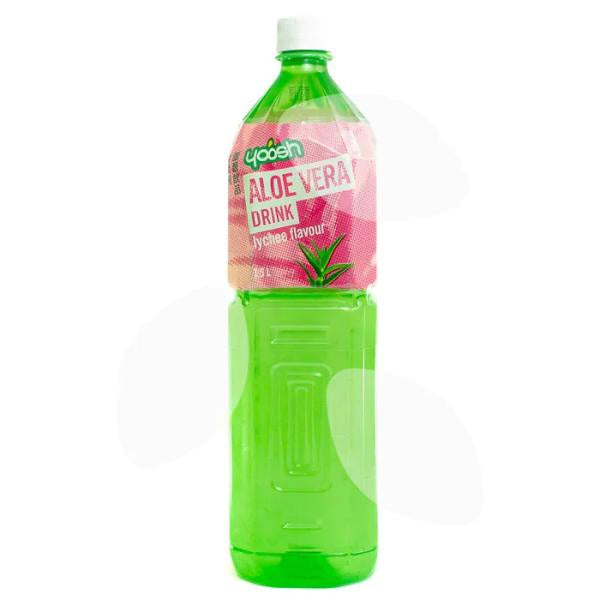 Yoosh Aloe Vera Drink - Lychee Flavour 1.5L