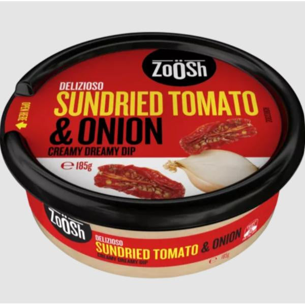 Zoosh Dip Sundried Tomato & Onion 185g