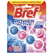 Bref Power Active Toilet Cleaner Fresh Flowers 50g