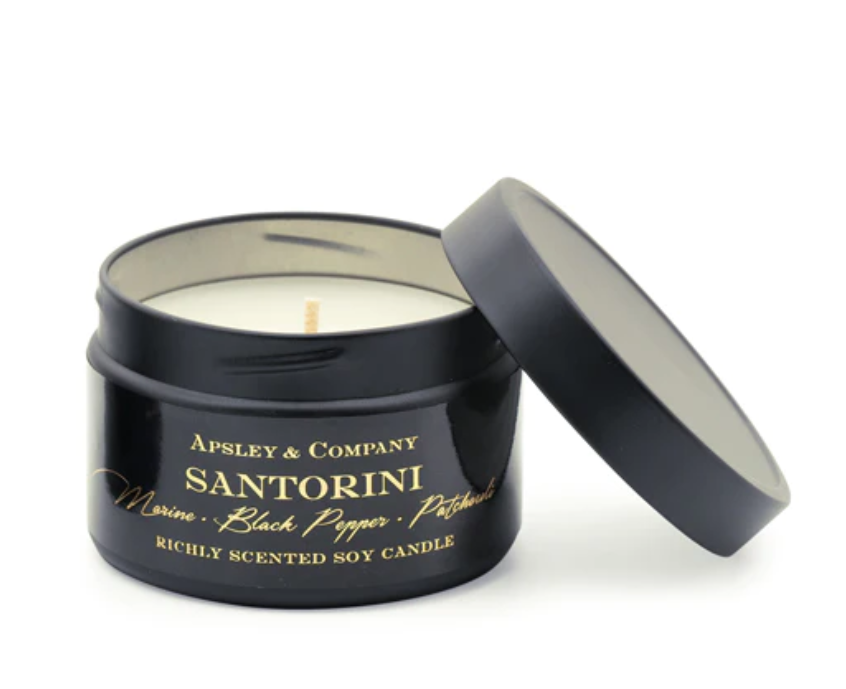 Apsley & Company Luxury Travel Candle - Santorini