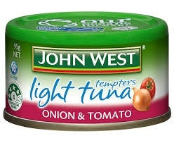 EGV John West Tuna Tempter Onion & Tomato Lite 95g