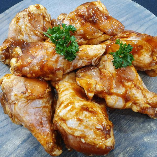 Chicken Drumettes GF Honey Soy 1kg Tray $8.70/kg (WEBSITE ONLY)