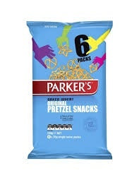 Parker's Pretzels Lightly Salted 6pk