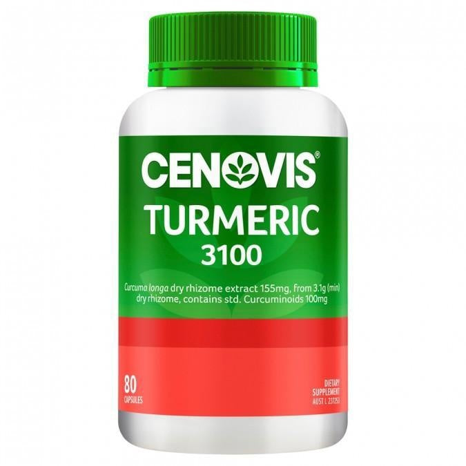 Cenovis Turmeric 3100 Capsules 80