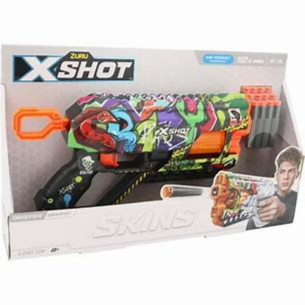 Zuru Xshot Skins Griefer With 12 Darts