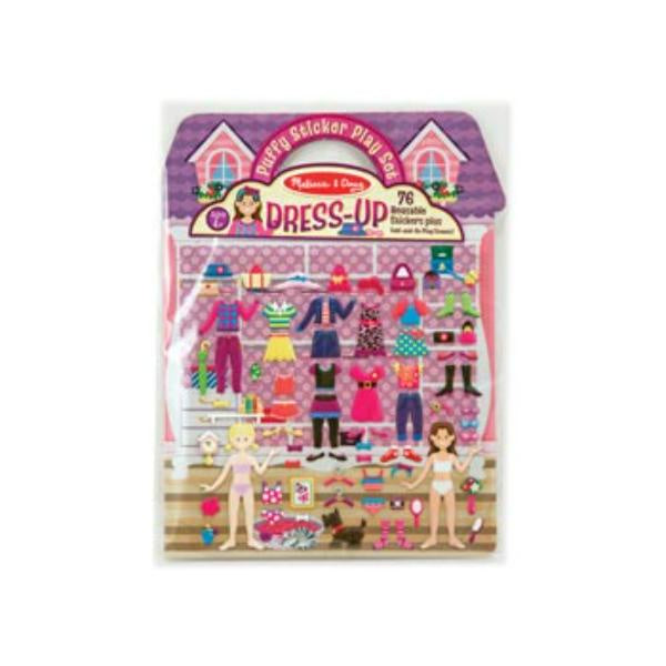 M&D -Reusable Puffy Sticker Play Set-Dress-Up