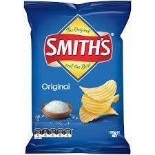 EGV Smith's Original Crinkle Cut Chips 170g