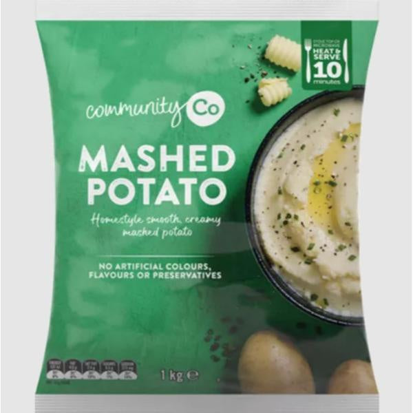 Community Co Frozen Mashed Potato 1kg