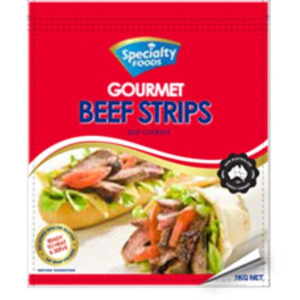 Specialty Foods Gourmet Beef Strips 1kg