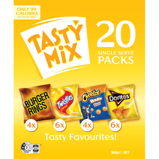 Smith's Tasty Mix Box 20pk