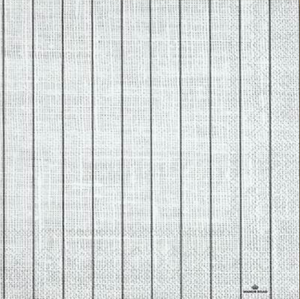 Linen Pinstripe Napkins - Dinner