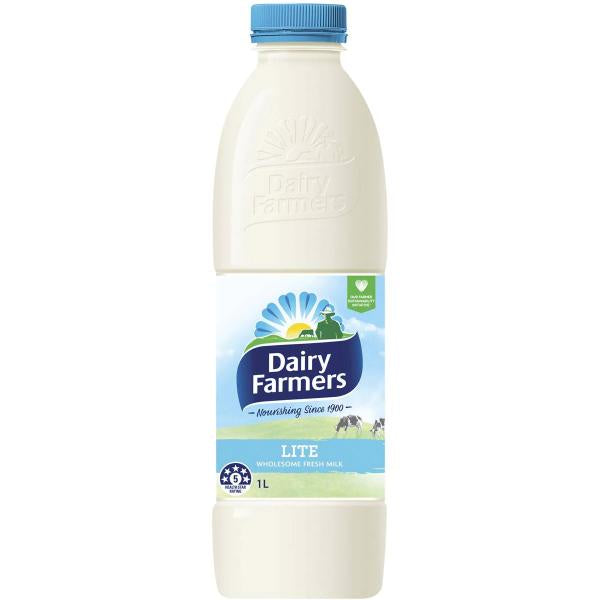 Dairy Farmers Milk Lite 1L