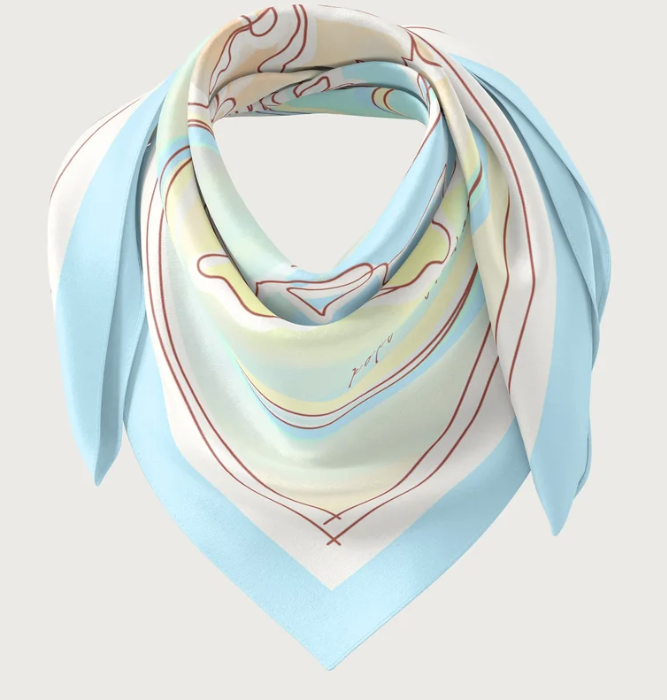 KOKO Ottilie Saltwater 90x90
