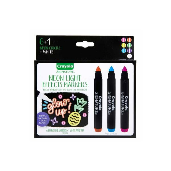 Crayola Signature Neon Light Effects Markers