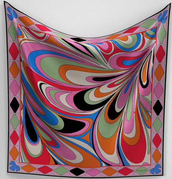 Panache Scarf Colorful Shapes Collection In summer Brights