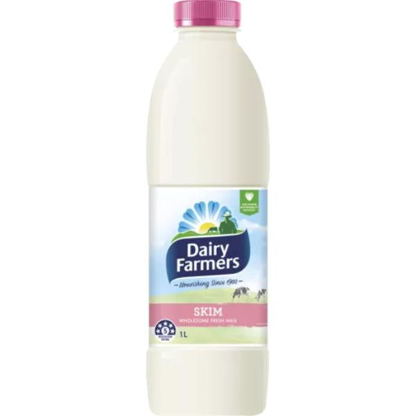 Dairy Farmers Milk Skim 1L