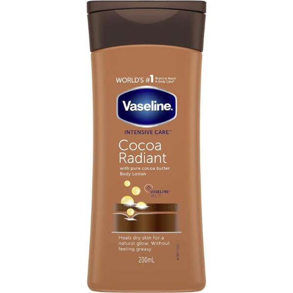 Vaseline Intensive Care Body Lotion Cocoa Butter 200ml