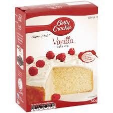 Betty Crocker Vanilla Cake Mix 540g